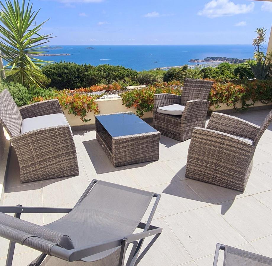 Vue Mer Imprenable Et Piscine Bandol Exteriör bild