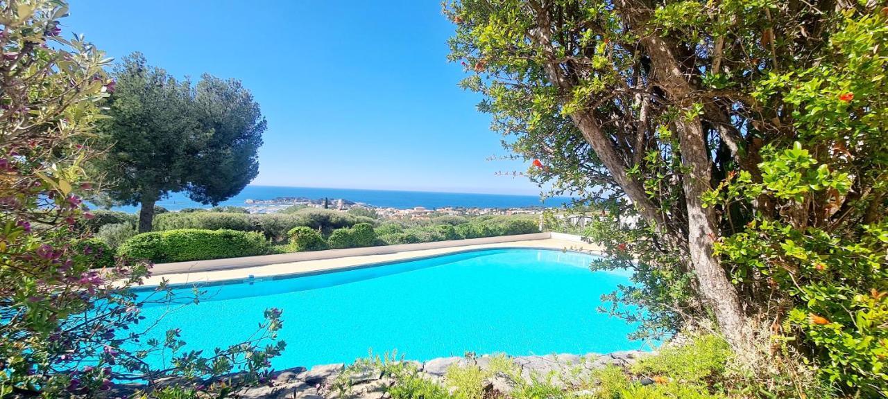 Vue Mer Imprenable Et Piscine Bandol Exteriör bild