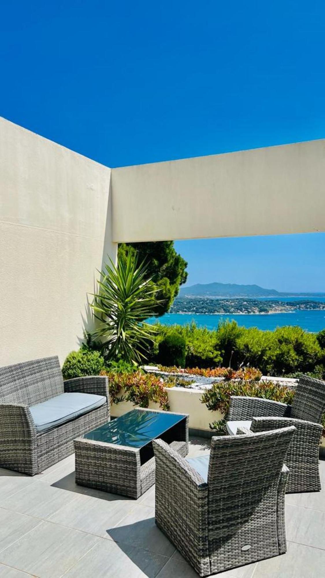 Vue Mer Imprenable Et Piscine Bandol Exteriör bild